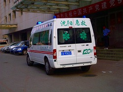 中国・瀋陽の救急と病院について