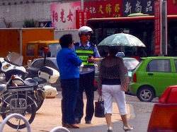 中国・瀋陽の警察について