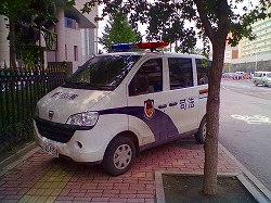 中国・瀋陽の警察について