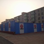 瀋陽の地下鉄工事