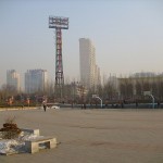 体育公園の広場