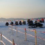 瀋陽棋盤山の氷雪祭