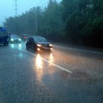 瀋陽の雨季（梅雨）の様子