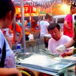 瀋陽興順夜市にワニ肉屋台！ 