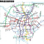 瀋陽地下鉄路線予想図